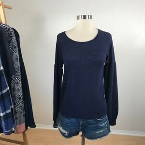 Sanctuary • Cozy Drop Sleeve Tee Essential Blue